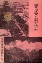 酒泉地区党史资料汇编  5（1995 PDF版）