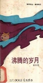 沸腾的岁月 1986 PDF电子版封面 10456·74 袁水拍编