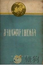 战斗在不同岗位上的民族青年 1960 PDF电子版封面 M3140·56 中国共产主义青年团四川省委员会编