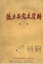 铁力县党史资料 第一辑 1988 PDF电子版封面 中共铁力县委党史工作办公室编