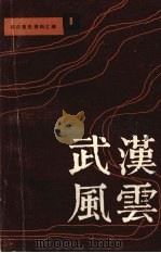 武汉党史资料汇编之一  武汉风云（ PDF版）