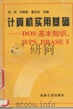 计算机实用基础 DOS基本知识、WPS、DBASE Ⅲ 1995 PDF电子版封面 7502417788 杨华等主编