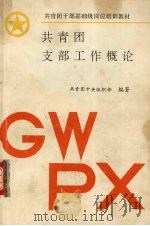 共青团支部工作概论 1992 PDF电子版封面 7500412282 共青团中央组织部编著