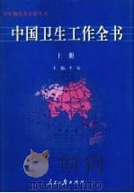 中国卫生工作全书 上 PDF电子版封面 7802083141 平安主编