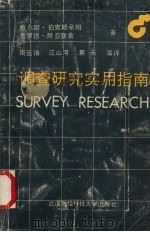 调查研究实用指南 1990 PDF电子版封面 7810300326 (美)伯克斯朵姆(Backstrom,Charlesh),(