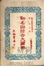 新名词综合大辞典（1951 PDF版）