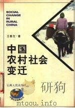 中国农村社会变迁 1996 PDF电子版封面 722202011X 王春光著