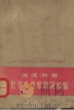 俄汉对照数学专业常用词汇编（1959 PDF版）
