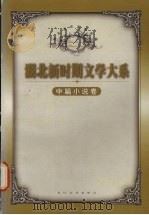 湖北新时期文学大系  中篇小说卷  上（1999 PDF版）
