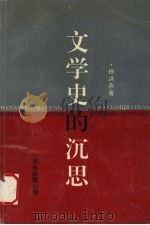 文学史的沉思 1993 PDF电子版封面 7544201201 杨洪承著