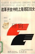 改革开放中的上海郊区妇女 1995 PDF电子版封面 7806181288 费涓洪,薛素珍著