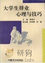 大学生择业心理与技巧 1994 PDF电子版封面 7810401823 袁靖宇主编