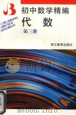 初中数学精编  代数（1996 PDF版）
