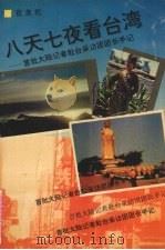 八天七夜看台湾 首批大陆记者赴台采访团团长手记 1993 PDF电子版封面 7805346291 翟象乾著