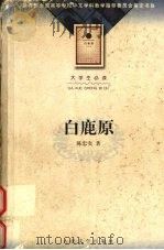 白鹿原 1997 PDF电子版封面 702003649X 陈忠实著