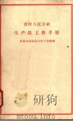 农村人民公社生产队工作手册（1964 PDF版）