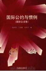 国际公约与惯例 1998 PDF电子版封面 750362311X 周洪钧,丁成耀,司平平编