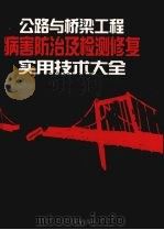公路与桥梁工程病害防治及检测修复实用技术大全 中 1999 PDF电子版封面 7806049398 张晖主编