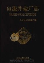 自流井盐厂志   1994  PDF电子版封面  7220024061  自贡市自流井盐厂编 