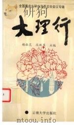 大理行 1994 PDF电子版封面 7810254774 大理州政府办公室,云南大学中文系编
