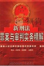 新刑法罪案与审判实务精解  下（1999 PDF版）