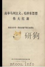 高举马列主义、毛泽东思想伟大红旗  狠批刘少奇一类政治骗子的反动谬论（1971 PDF版）