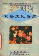 双语文化论纲（1999 PDF版）
