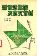 新语法概说及范文分析 1993 PDF电子版封面 7810166743 张松林主编