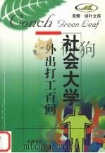 外出打工百问 1998 PDF电子版封面 7806223924 李战军著