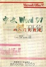 中文Word 97从入门到精通 1997 PDF电子版封面 7562117969 陆新泉主编;丁必林等编著