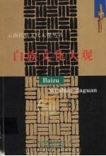 白族文化大观（1999 PDF版）
