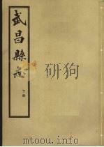 武昌县志 下 PDF电子版封面