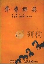 齐鲁群英 1991 PDF电子版封面 7532905675 江河主编