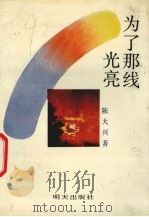 为了那线光亮 1991 PDF电子版封面 7533213971 陈大兴著