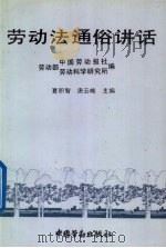 劳动法通俗讲话（1995 PDF版）
