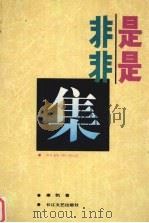 是是非非集（1995 PDF版）
