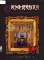 欧洲时尚精致家具 1999 PDF电子版封面 7532350703 钱友介编