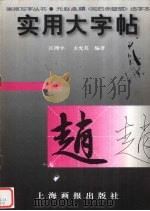 实用大字帖  元赵孟俯《前后赤壁赋》选字本（1999 PDF版）