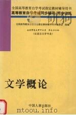 高等教育自学考试同步辅导/同 步训练  文学概论（1998 PDF版）