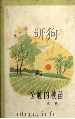 公社的秧苗 1959 PDF电子版封面 10078·1252 康濯著