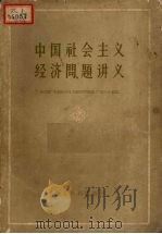 中国社会主义经济问题 1960 PDF电子版封面 湖北省“中国社会主义经济问题讲义”编写小组编
