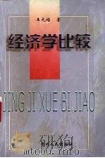经济学比较 1999 PDF电子版封面 7221049491 王元培著