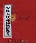 安溪大坪高氏族谱  卷5（ PDF版）