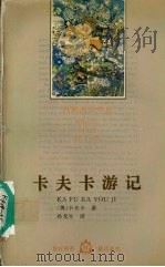 卡夫卡游记（1995 PDF版）