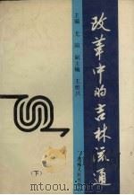 改革中的吉林流通 下 1991 PDF电子版封面 7206011276 尤国主编