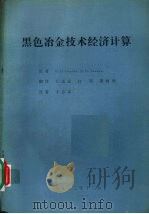 黑色冶金技术经济计算（ PDF版）