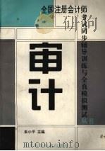 审计   1996  PDF电子版封面  7530418556  朱小平，卢春泉主编 