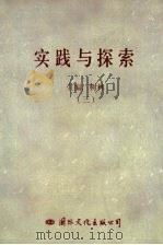 实践与探索 3 1999 PDF电子版封面 7801056256 树林主编