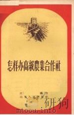怎样办高级农业合作社（1956 PDF版）