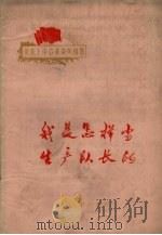 我是怎样当生产队长的 1965 PDF电子版封面 T10090·622 贾凤岐主编
